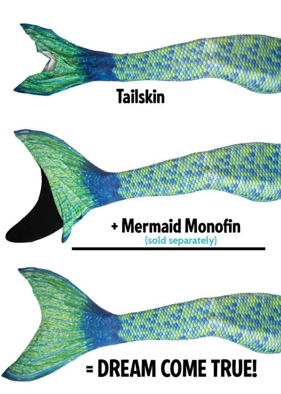 tailskin and monofin